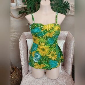 Vintage Swimsuit Romper